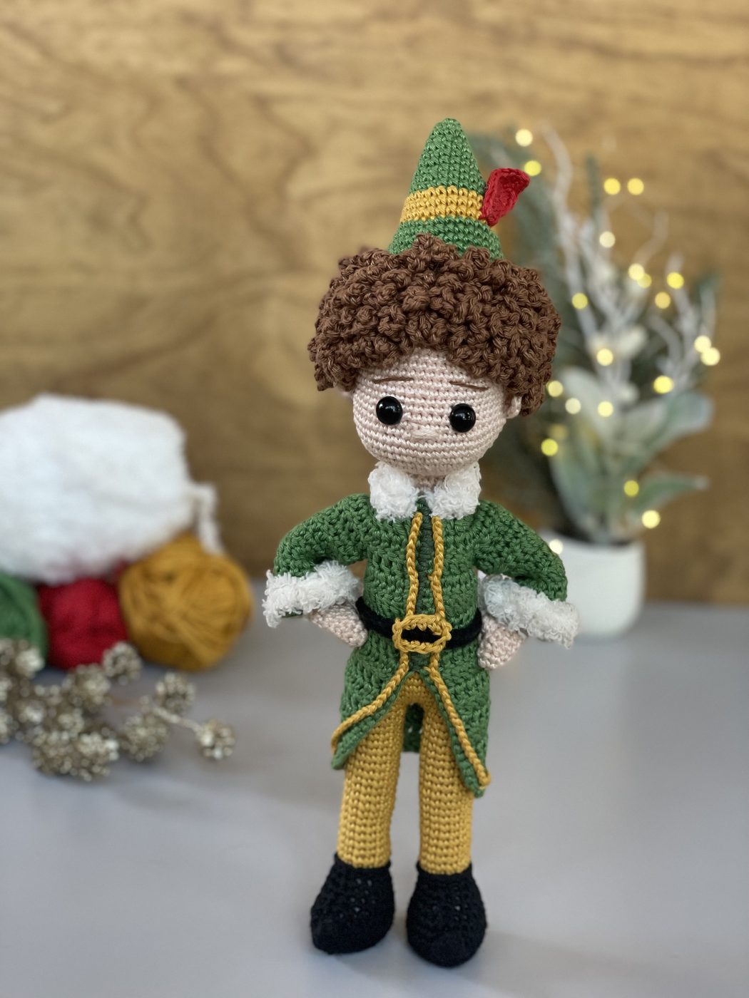 Buddy the Elf crochet amigurumi, photo 2