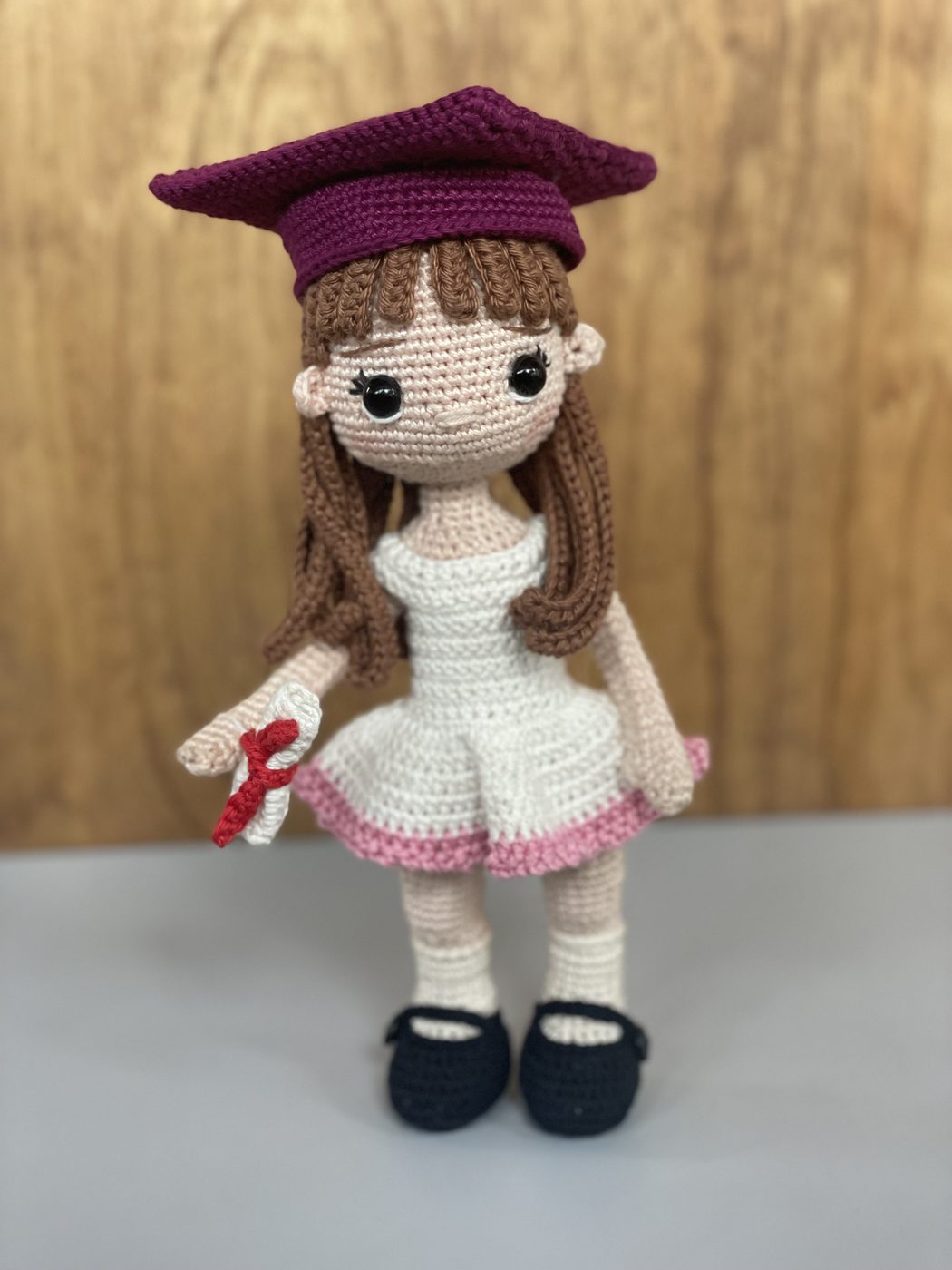 Gradgirl crochet amigurumi, photo 4
