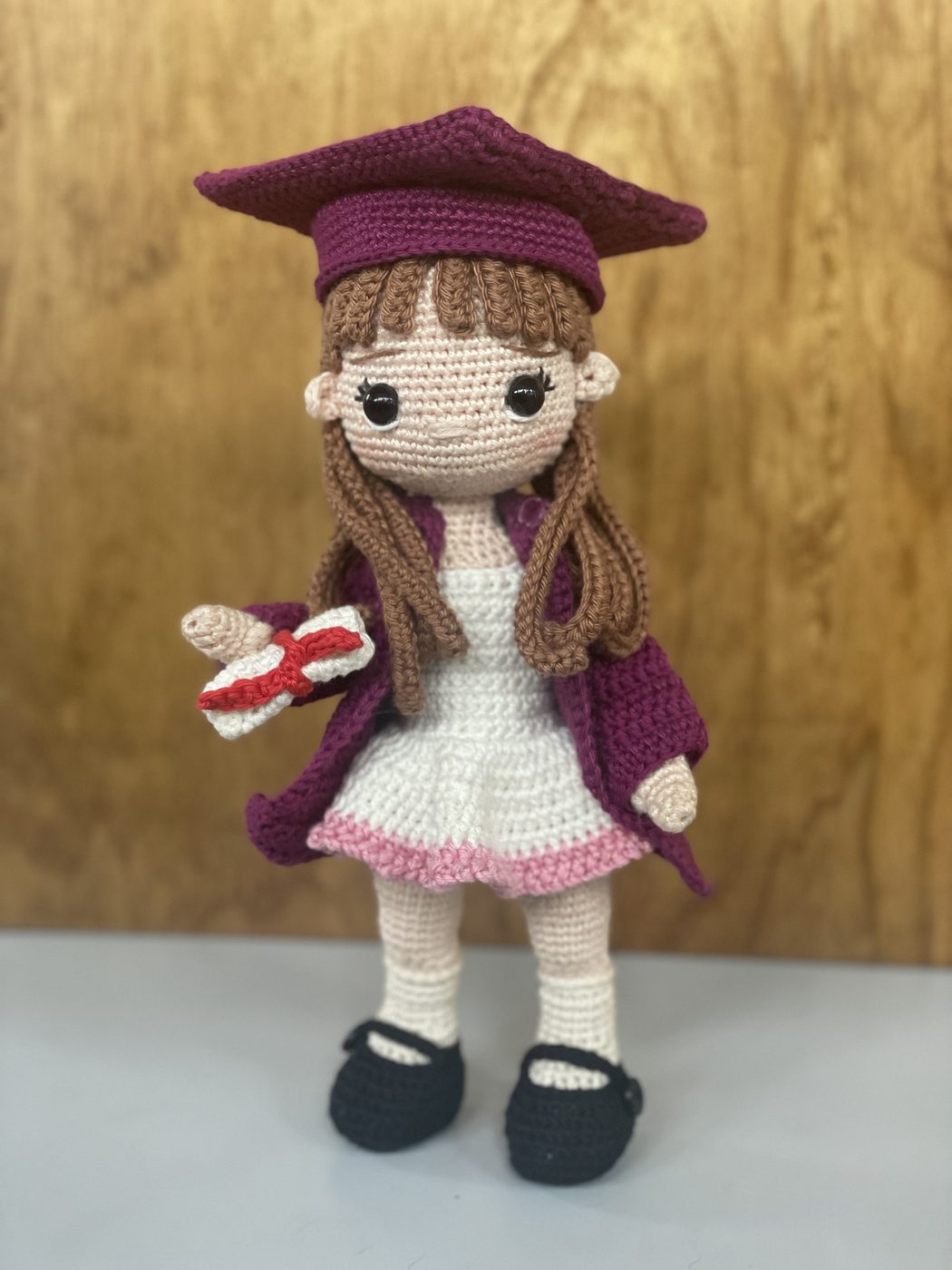 Gradgirl crochet amigurumi, photo 5