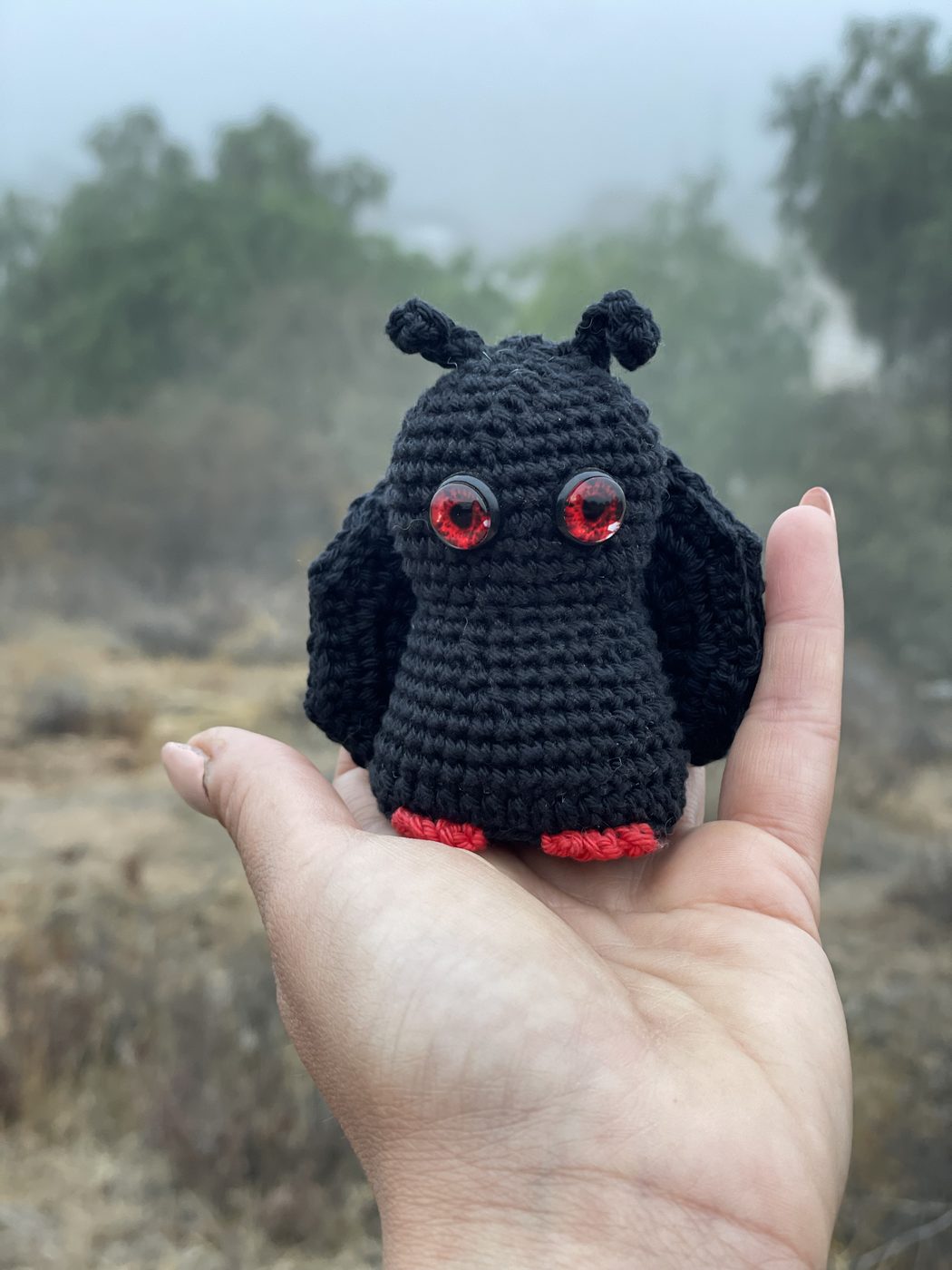 Claire the Mothgirl crochet amigurumi, photo 5