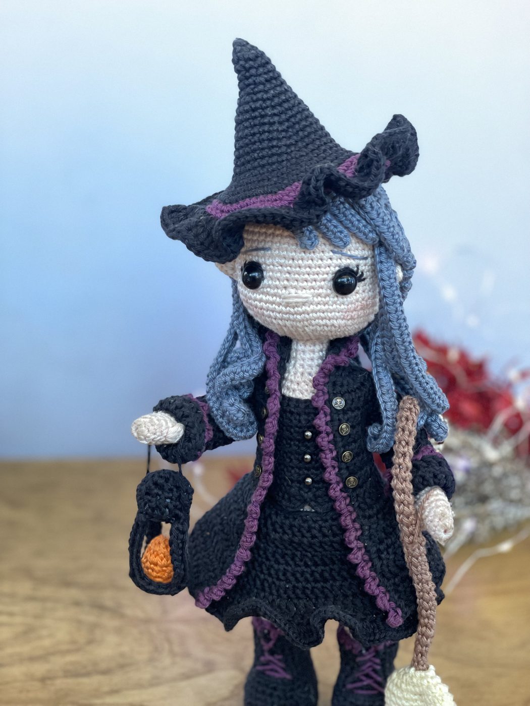 Niona the Witch crochet amigurumi, photo 3