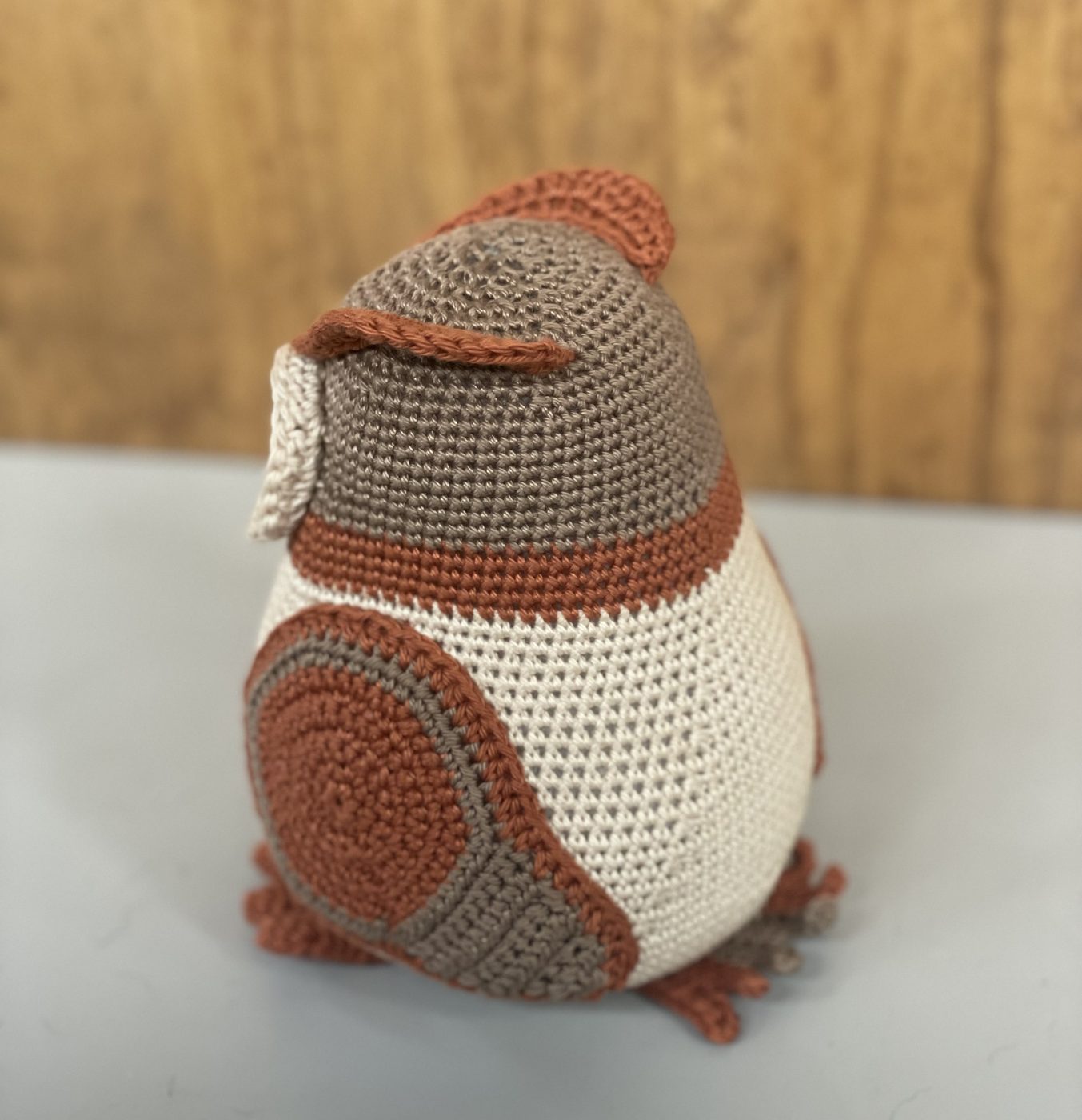 Rusty the Wood Owl crochet amigurumi, photo 5
