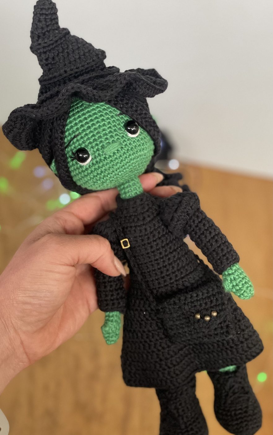 Wicked Witch crochet amigurumi, photo 5